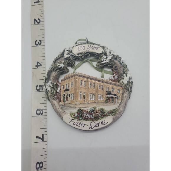 Hestia Ornament Foster Warne 100 Years 4091 Collingswood Nj Hanging Decoration - Picture 12 of 12